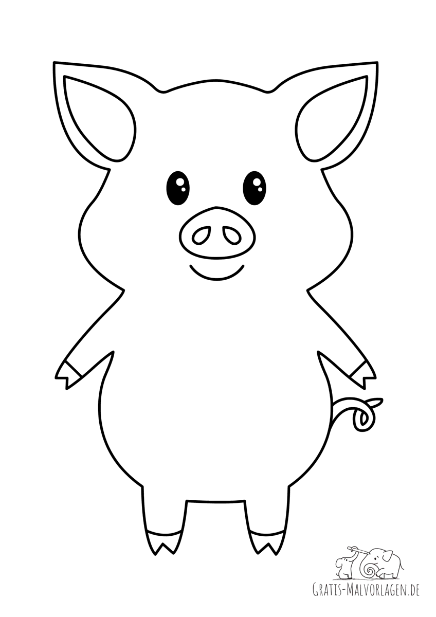 Ausmalbilder Schwein: Malen, Lernen und Spaß haben!